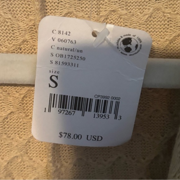 NWT Free People Beach Ramona One Piece Button Up Romper Tan Beige Boho Small - Picture 9 of 9